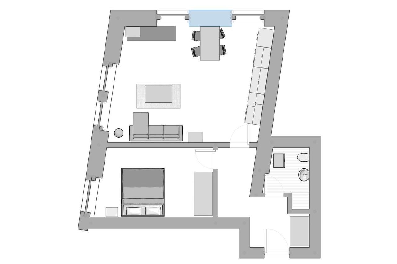 Apartment Vltavska F Prag Eksteriør billede